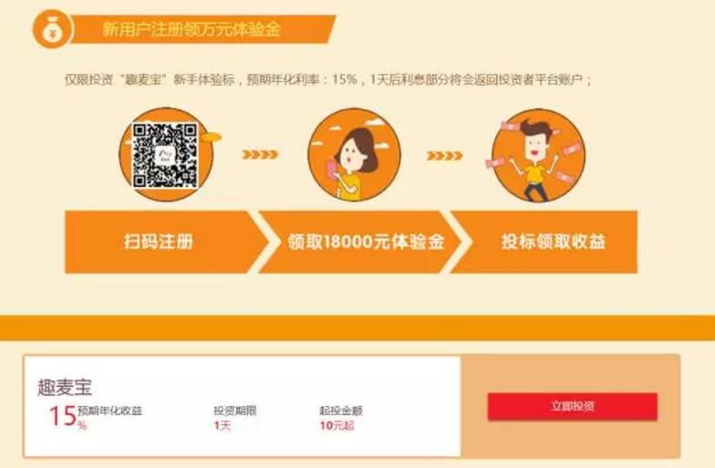 麦麦提新手注册送18000元体验金1天收益7.9元 0撸羊毛 理财羊毛  第3张