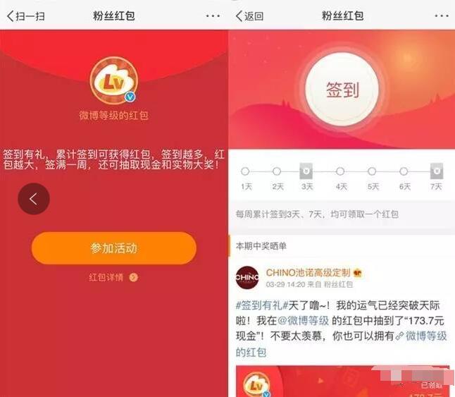 新浪微博app每日签到瓜分总额200000元支付宝红包 支付宝红包 活动线报  第3张