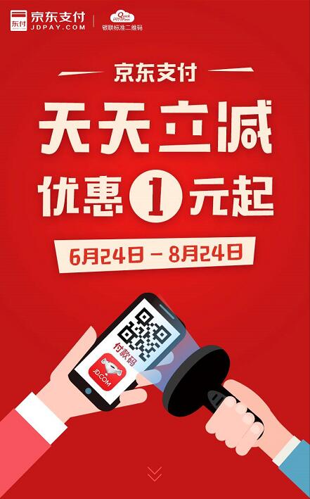 京东支付天天立减，最低1元 京东 优惠福利  第3张