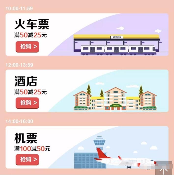 工商银行信用卡购火车票火车票满50立减25元优惠 火车票优惠 优惠福利  第3张