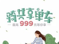 百度地图骑共享单车抽最高999元现金红包奖励 微信红包 活动线报  第1张