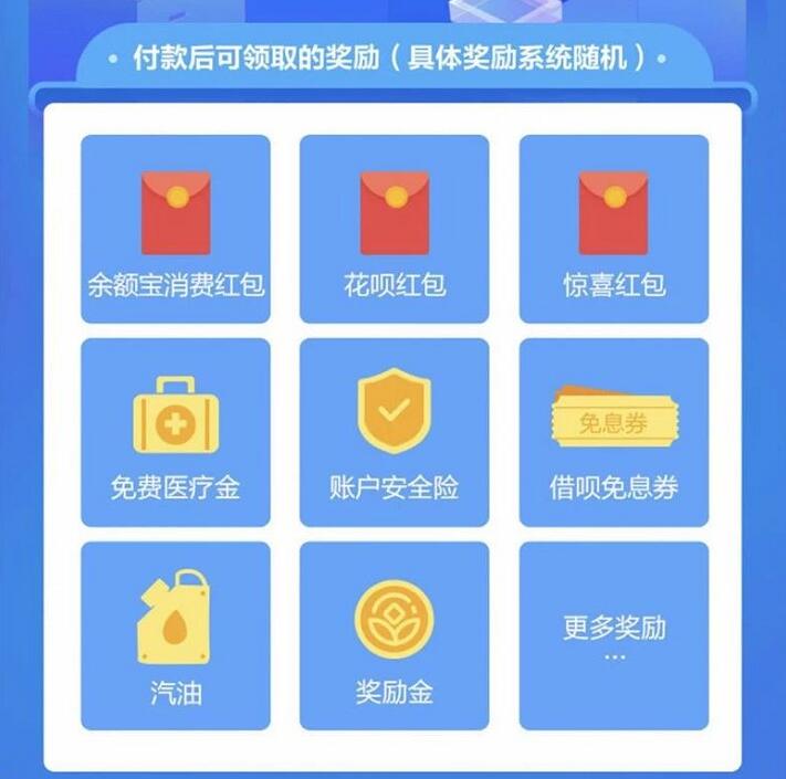 支付宝到店付款有奖励抽奖送最高4888元支付宝红包 支付宝红包 活动线报  第3张