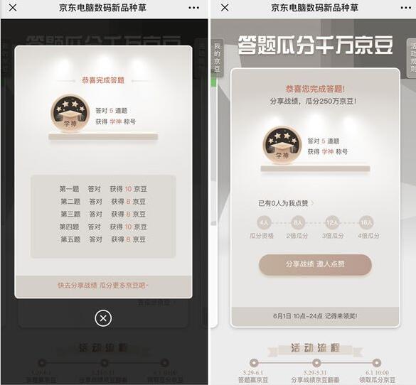 京东电脑数码种草答题瓜分千万京豆奖励 京东 活动线报  第3张