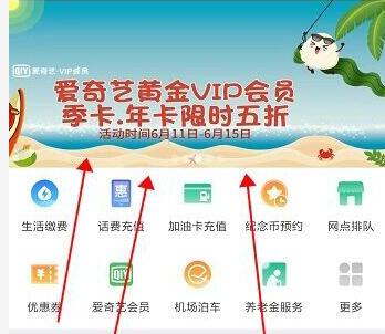 中国银行APP爱奇艺黄金会员季卡年卡限时5折 免费会员VIP 优惠福利  第1张