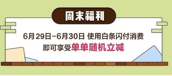 京东白条闪付单单立减，最高可享立减888元优惠 优惠卡券 优惠福利  第1张