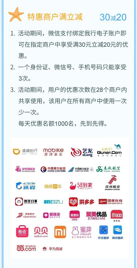 D+Bank东莞农商银行微信支付话费立减20活动集合 免费话费 优惠卡券 活动线报  第4张