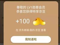 京东电脑数码勋章节会员3重礼送100-300京豆
