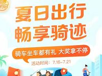 哈啰单车夏日出行畅享骑迹送随机哈啰单车券 出行优惠券 优惠福利  第1张