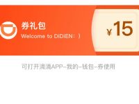 滴滴国际送打车礼包最高可领取15元打车礼包券 出行优惠券 优惠福利  第1张