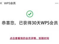 免费领取30天WPS会员 免费会员VIP 活动线报  第1张