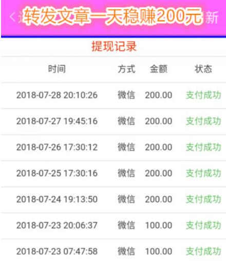 雪梨网APP稳定转发单价0.42元，5元提现已到账 雪梨网APP 支付宝红包 微信红包 活动线报  第5张