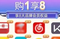 蜻蜓会员98元买1赠8大会员，包京东PLUS+网易云音乐年卡