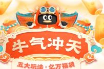 手机QQ牛气冲天刷一刷抽奖送随机QQ现金红包奖励