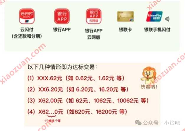 抽6.2元红包/迪士尼门票，云闪付银联62欢乐购