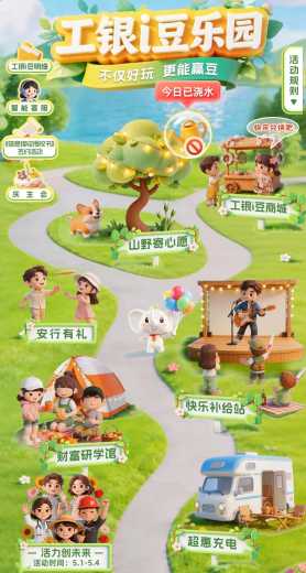 兑换立减金，5月工银i豆乐园活动